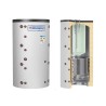 Cordivari Termoaccumulatore Combi 2 WB 2000 L con 1 Scambiatore Fisso in Polywarm