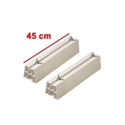 SUPPORTI A PAVIMENTO BASE IN PVC CLIMATIZZATORE MOTOCONDENSANTE L 450