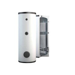 PLEION Bollitore Vetrificato BRR/ZN 1000 L con Doppio Serpentino in Poliuretano