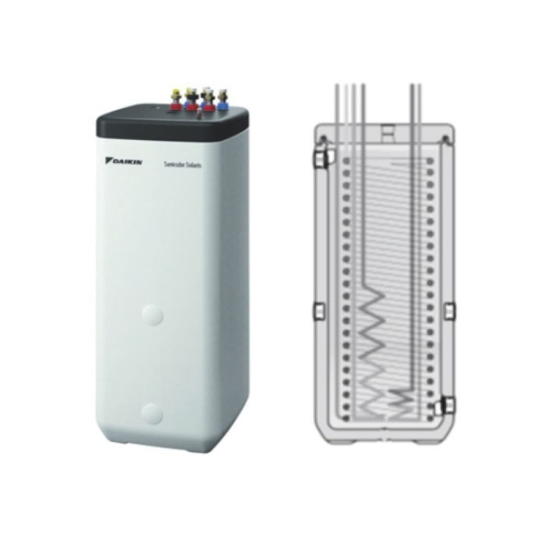 DAIKIN Accumulatore Per Solare Forzato Sanicube Solaris SCS 538/16/16 P 500 L