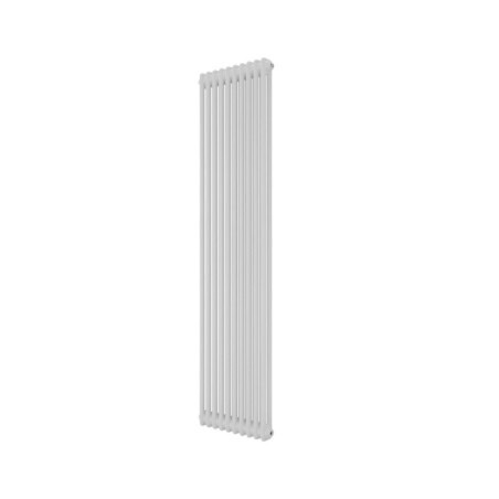 CORDIVARI Radiatore in Acciaio Ardesia Bianco RAL 9010 4 Colonne H 656 Interasse 600 W 2198 a 24Elementi