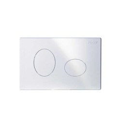 Pucci Placca Eco Ellisse Ad Incasso Bianca  280x180mm