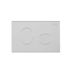 Pucci Placca Eco Ellisse Ad Incasso Bianca Satinata 280x180mm