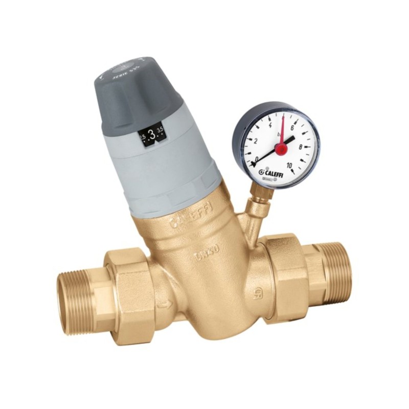 CALEFFI Riduttore di Pressione Preregolabili con Cartuccia Monoblocco 1" 1-6BAR