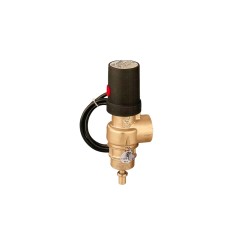 CALEFFI Valvola di Scarico Termico 1-1/2"M X 1-1/4"F ad Azione Positiva