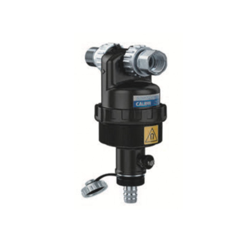 CALEFFI Dirtmag Slim Defangatore Con Magnete  3/4M x 3/4F Corpo in Tecnopolimero