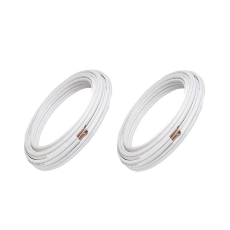 Tubi rame coppia 1/4" 3/8" - 5 mt - per condizionamento
