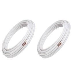 Kit Coppia Tubi Rame Climatizzatore Condizionatore  1/4 + 3/8  50 metri