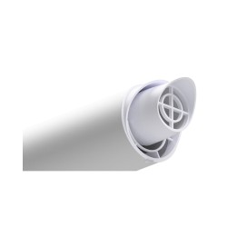 copy of copy of copy of copy of Prolunga Coassiale Condensazione PPS/PVC M/F FERRARI DA 50cm o 100cm D.60/100