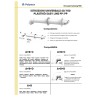 copy of copy of copy of Prolunga Coassiale Condensazione PPS/PVC M/F FERRARI DA 50cm o 100cm D.60/100
