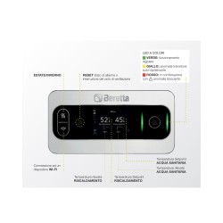 copy of copy of copy of copy of Caldaia Beretta Ciao AT 25 CSI LX Low Nox A Condensazione Metano Completa Di Kit Fumi