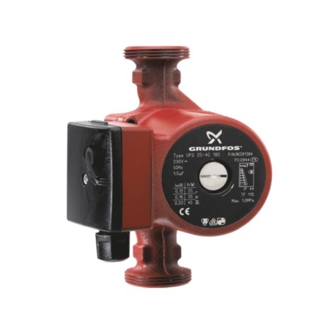 GRUNDFOS Pompa Circolatore a Rotore Bagnato UP 20-60 N 150 Acqua Calda Sanitaria