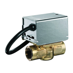 HONEYWELL Valvola Zona A 3 Vie Motorizzata con Ritorno a Molla da 1"  in Ottone V4044F1034/U