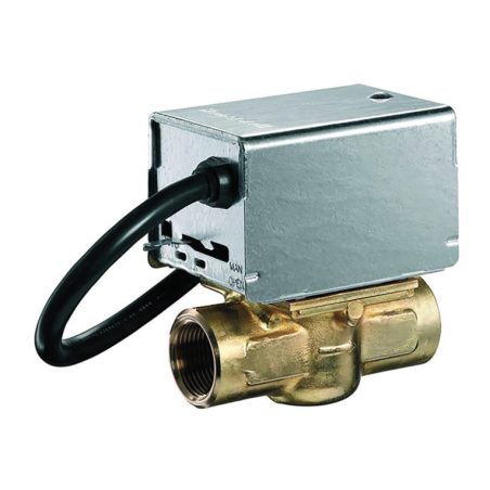 HONEYWELL Valvola Zona A 3 Vie Motorizzata con Ritorno a Molla da 1"  in Ottone V4044F1034/U
