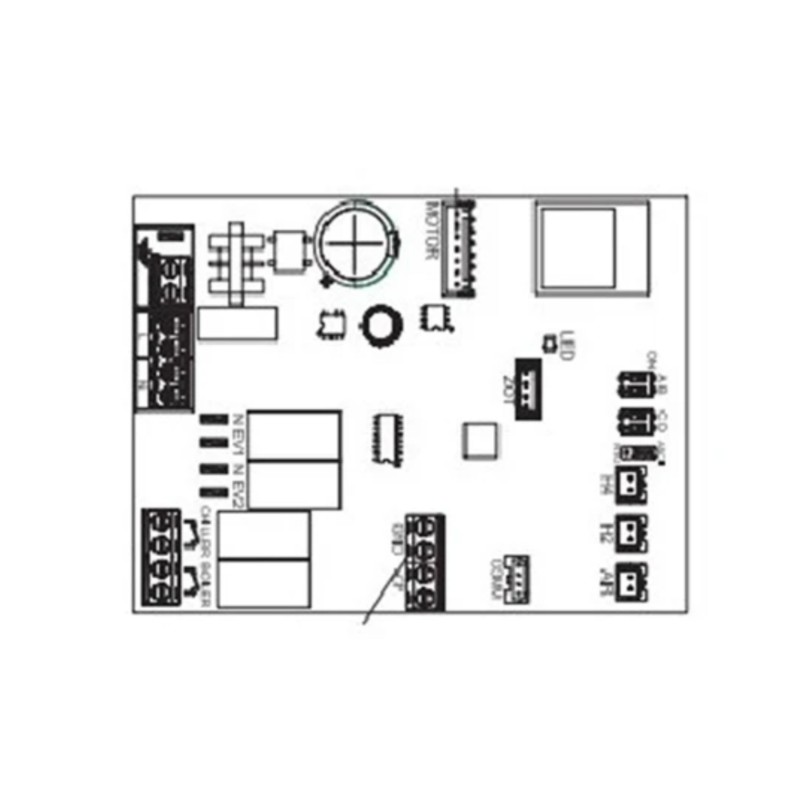 INNOVA ESE790II Scheda Elettronica a Bordo Macchina per Collegamento con Comandi a Muro M7