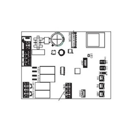 INNOVA ESE790II Scheda Elettronica a Bordo Macchina per Collegamento con Comandi a Muro M7