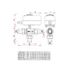 FAR Valvola Deviatrice 3 Vie Motorizzata 1"1/4 a Sfera per Impianti Riscaldamento art 3020