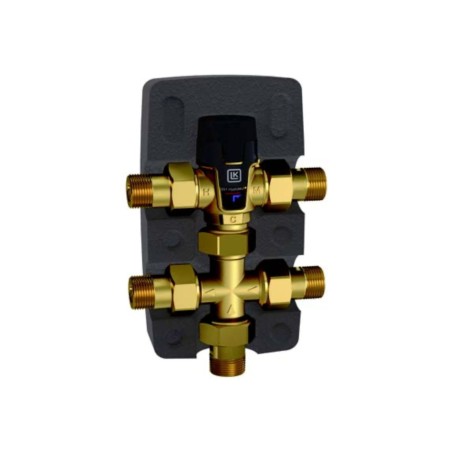 LK Armatur Set di Ricircolo LK551 Per La Circolazione Dell'acqua Calda Con Termostato