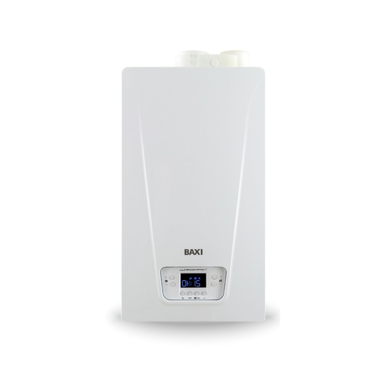Baxi Caldaia A Condensazione Baxi Luna Compact 28 kW Metano/Gpl Completa di Kit Scarico Fumi