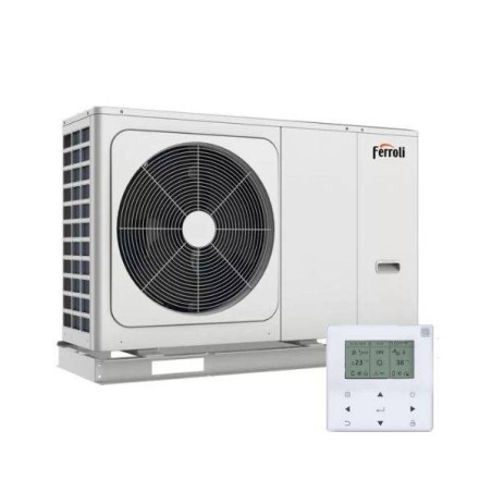 Ferroli Pompa di Calore Monoblocco Omnia M 3.2 12 kW Trifase Aria-Acqua R-32 Classe A+++