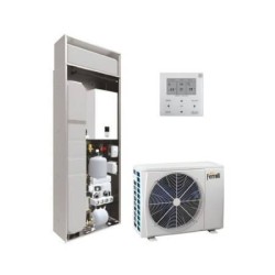 Ferroli Pompa di Calore Splittata Omnia S Hybrid H IN 8 kW Aria-Acqua R-32 Classe A+++ Comando Incluso
