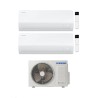 Samsung Climatizzatore Dual Split Cebu S2 7+12 con AJ050TXJ2KG/EU Inverter Wi-Fi Classe A+++