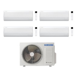 Samsung Climatizzatore Quadri Split Cebu S2 7+9+9+18 con AJ100TXJ5KG/EU Inverter Wi-Fi Classe A++