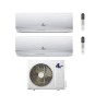4XE Climatizzatore Dual Split serie Winter 12+12 Btu con Winter Dual 18 Inverter R-32 Wi-Fi Optional Classe A++