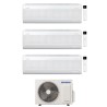 Samsung Climatizzatore Trial Split Windfree Avant S2 7+9+9 BTU con AJ080TXJ4KG/EU Inverter R-32 Wi-Fi Classe A++