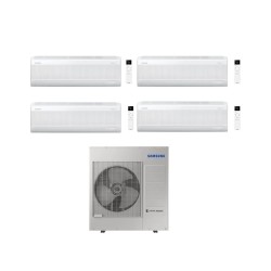Samsung Climatizzatore Quadri Split Windfree Elite S2 9+9+12+12 BTU con AJ100TXJ5KG/EU Inverter R-32 Wi-Fi Classe A++