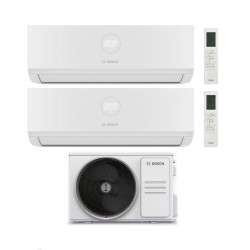 Bosch Climatizzatore Dual Split Climate 3200i 7+12 con 5000M 53/2 E Inverter R 32 Wi-Fi Optional Classe A++
