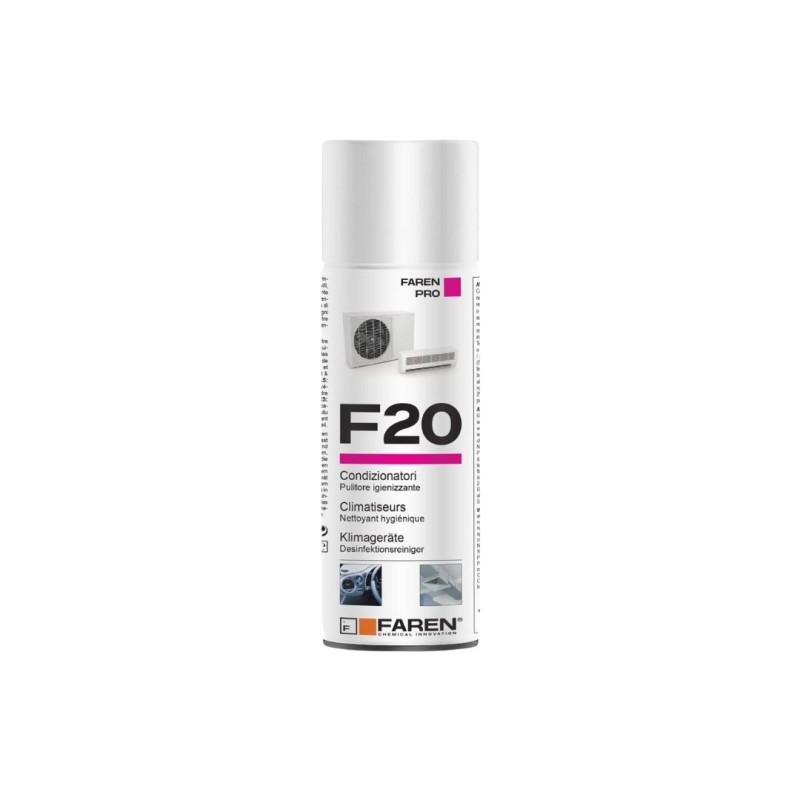 Farmicol Faren F20 Spray Igienizzante per Climatizzatori e Auto 400ml