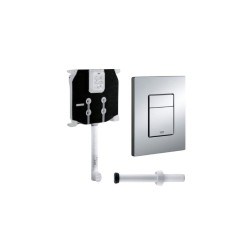 Grohe Cassetta da Incasso 38863000 Completa di Placca SKATE COSMOPOLITAN Cromata Con Canotto In Omaggio