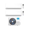 Midea Climatizzatore Dual Split serie Breezeless E 9+9 con M2OH-14HFN8-Q Inverter R 32 Wi-Fi Classe A++