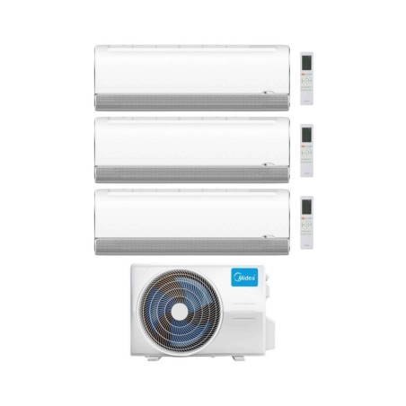 Midea Climatizzatore Trial Split serie BreezeleSS+ 9+9+12 con M4O-36FN8-Q Inverter R 32 Wi-Fi Classe A++