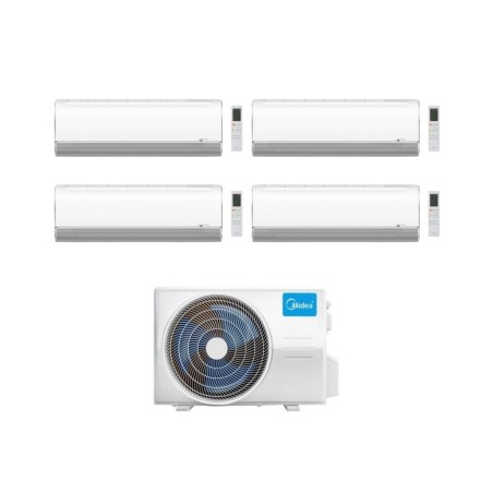 Midea Climatizzatore Quadri Split serie BreezeleSS+ 9+9+9+9 con M5OE-42HFN8-Q Inverter R 32 Wi-Fi Classe A++