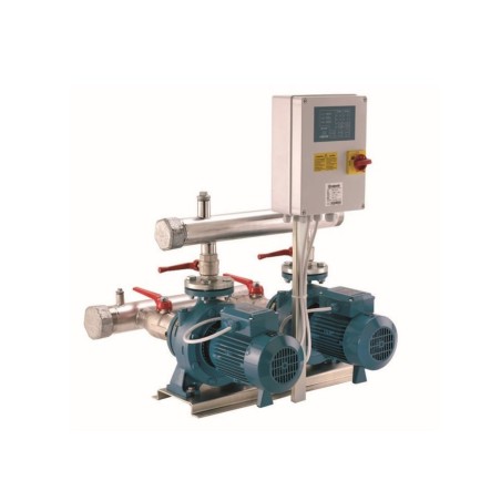 Calpeda Gruppo Gemellare di Pressurizzazione BSM2F 2NMDM 20/140AE 2x1,5kW 230V