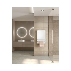 Ideal Clima Ventilconvettore radiantore da arredo Fan Coil Yoga 180 Dc Inverter TYG01D WIFI Optional Ambientata