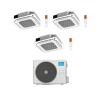 Midea Climatizzatore a Cassetta 4 Vie Trial Split MCA4U 9+9+12 con M3OA-27HFN8-Q Inverter R 32 Wi-Fi Optional Classe A++