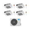 Midea Climatizzatore a Cassetta 4 Vie Quadri Split MCA4U 9+9+9+12 con M4O-36FN8-Q Inverter R 32 Wi-Fi Optional Classe A++
