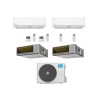 Midea Quadri Split Climatizzatore Evolution 9+9 Canalizzato A7 MTJ 12+12 con M4O-36FN8-Q Inverter R 32 Wi-Fi Optional Classe A++