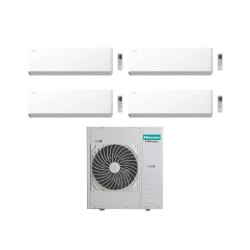 Hisense Climatizzatore UNI HB Quadri Split 9+9+12+12 con 5AMW125U4RTA Inverter Wi-Fi R-32 Classe A++
