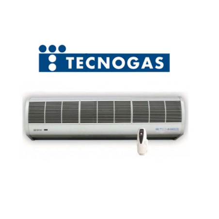 BARRIERA D'ARIA TECNOGAS 150 CM TECNOBREEZE NATURAL WIND A PARETE