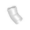Curva 45° M-F Per Caldaia Condensazione Rigida PPF Bianca D.80