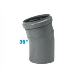 Curva 30° polipropilene diametro 32 mm Innesto