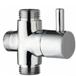 DAMAST Colonna Doccia Nature QUADRA Set Soffione doccetta e portasapone dettaglio