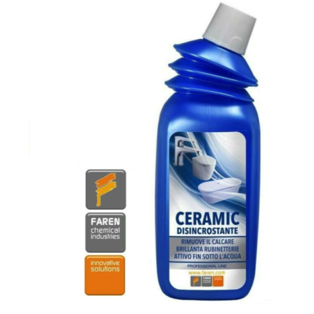 Faren Anticalcare Disincrostante Professionale Ceramic 750ml per WC e Bidet