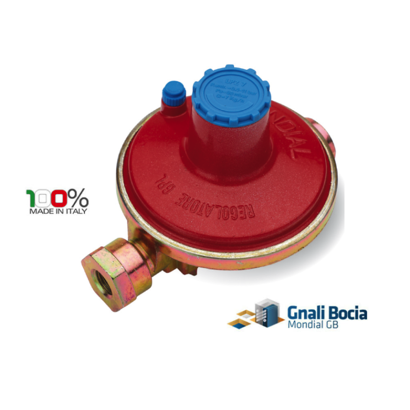 Regolatore di pressione orizzontale a taratura BP 7 kg/h - Serie LP280