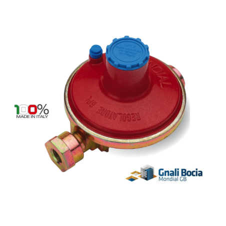 Regolatore di pressione orizzontale a taratura BP 7 kg/h - Serie LP280