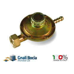 Regolatore di pressione  orizzontale a taratura variabile per gas GPL Bombola